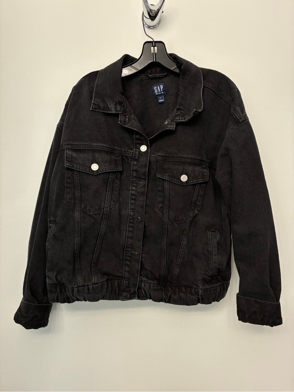 Brand New Never Worn GAP Women's Black Denim Jacket